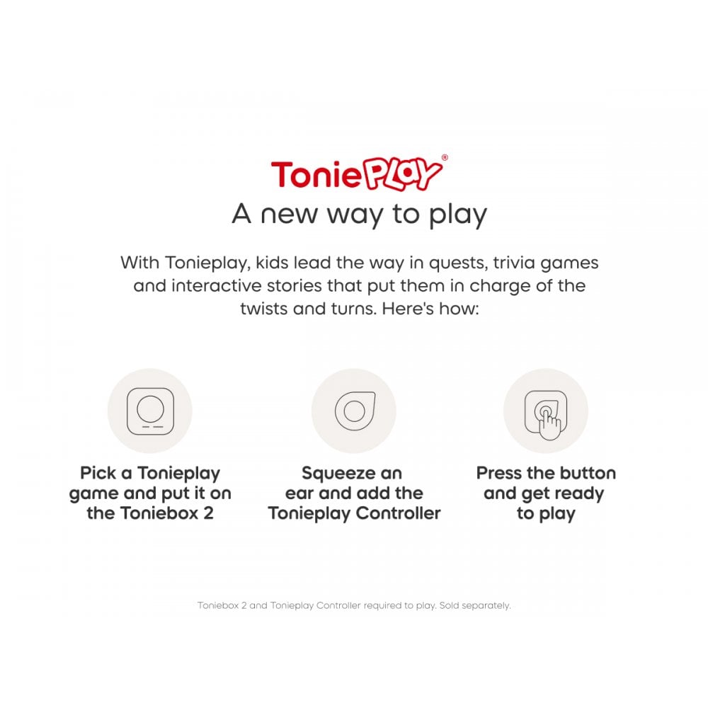 Tonieplay: Quiz: Disney Quiz Kingdom (for Toniebox 2) - Beanie Games