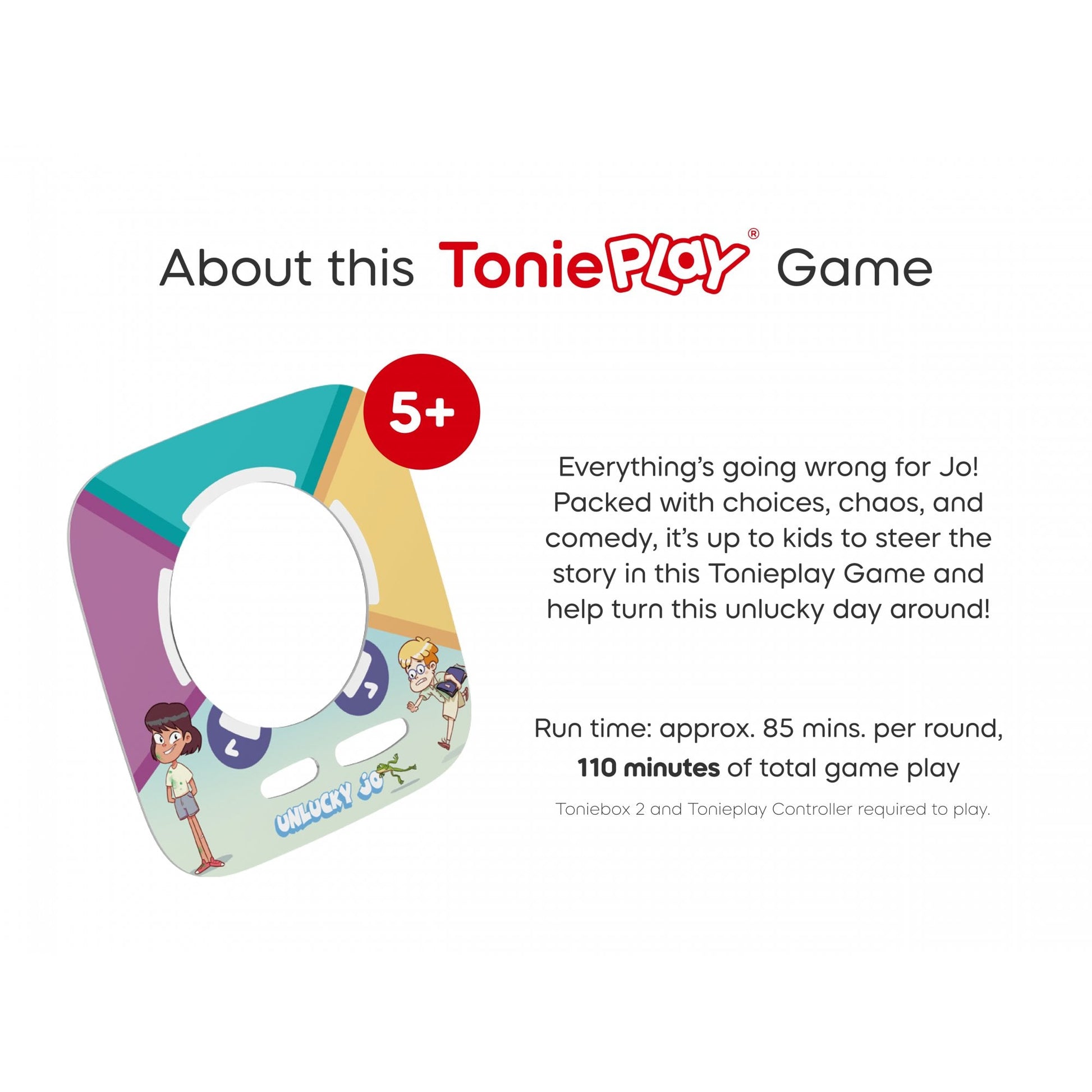 Tonieplay: Unlucky Jo (for Toniebox 2) - Beanie Games