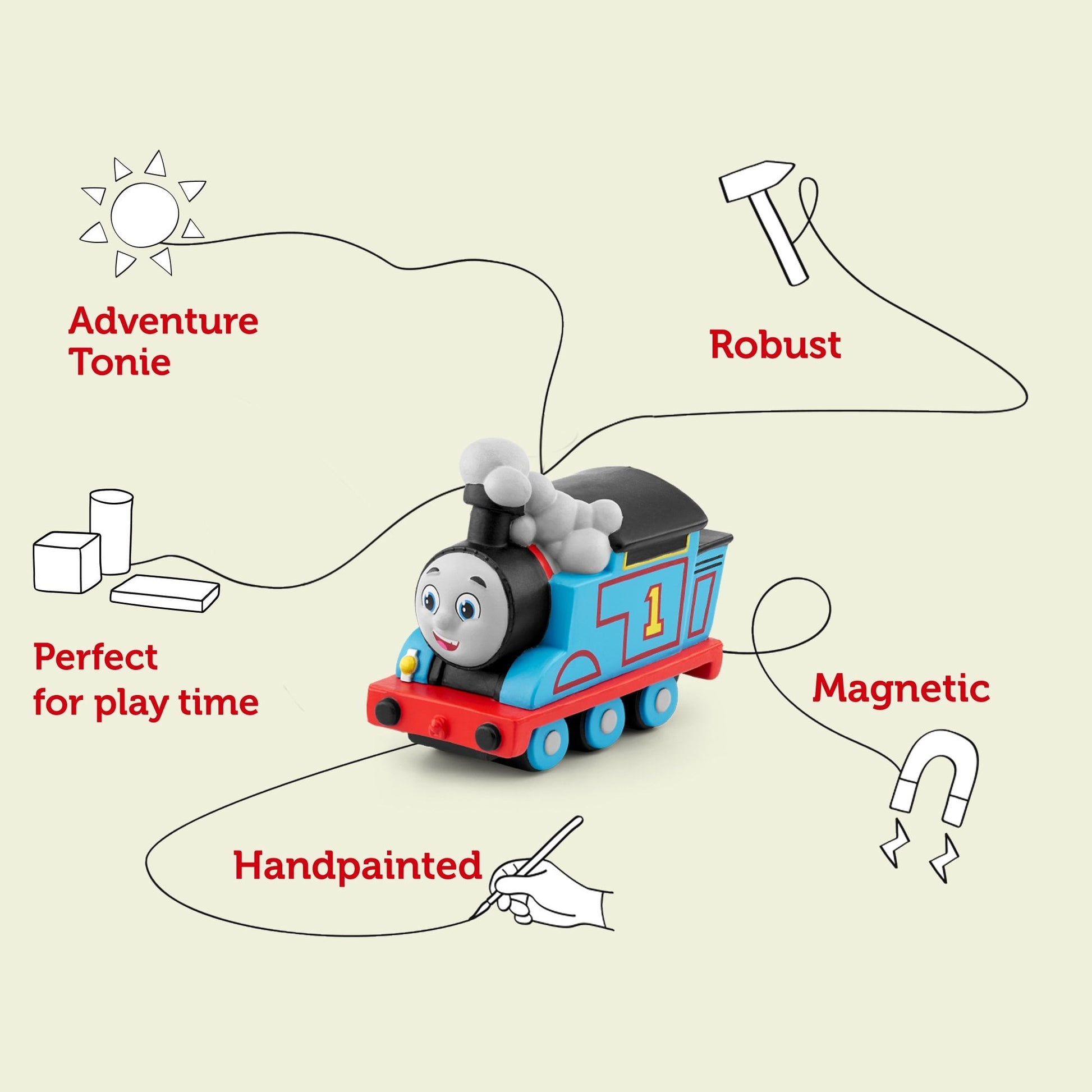 Tonies: All Engines Go - Thomas - Beanie Games