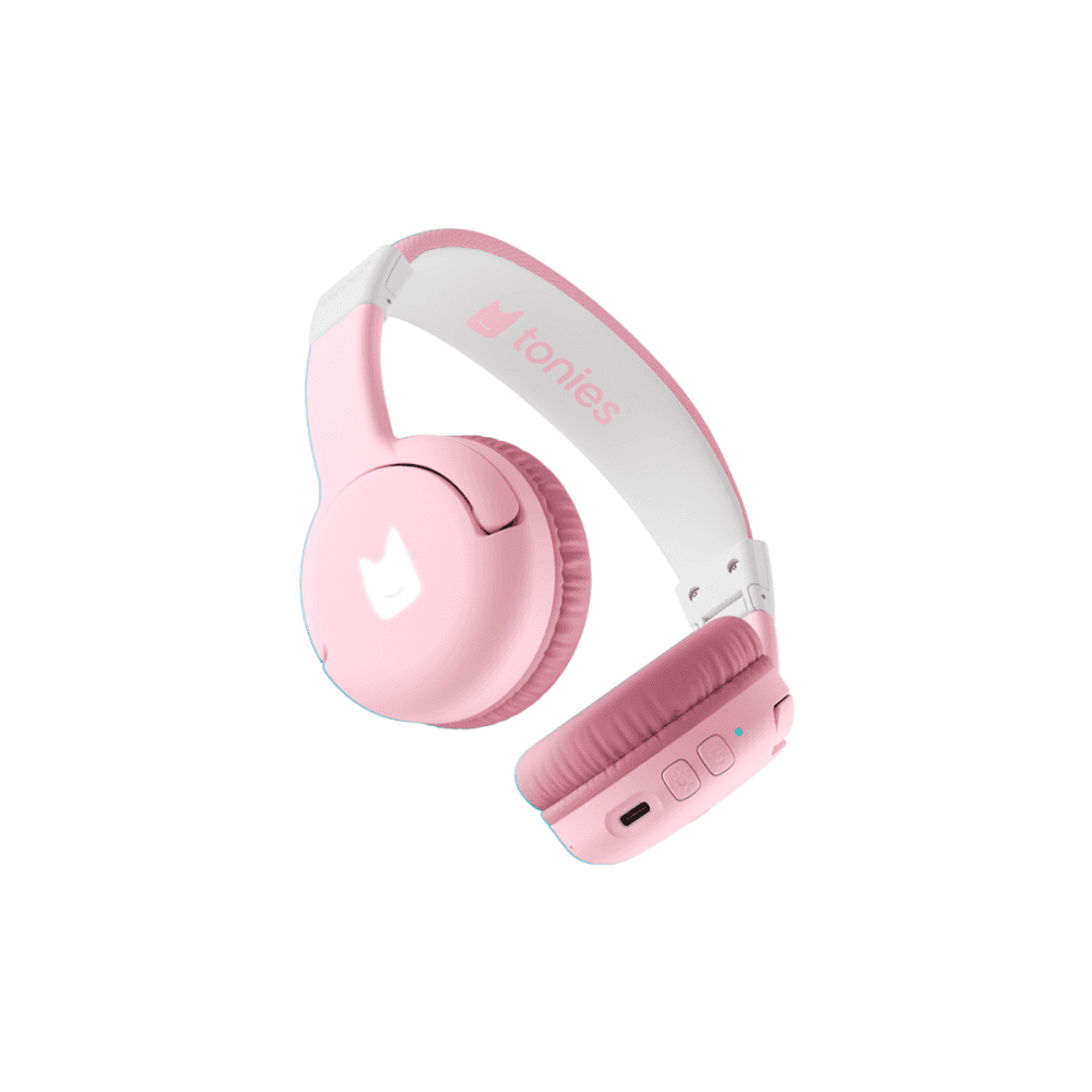 Tonies Bluetooth Headphones - Cloud Pink - Beanie Games