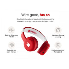 Tonies Bluetooth Headphones - Sunset Red - Beanie Games