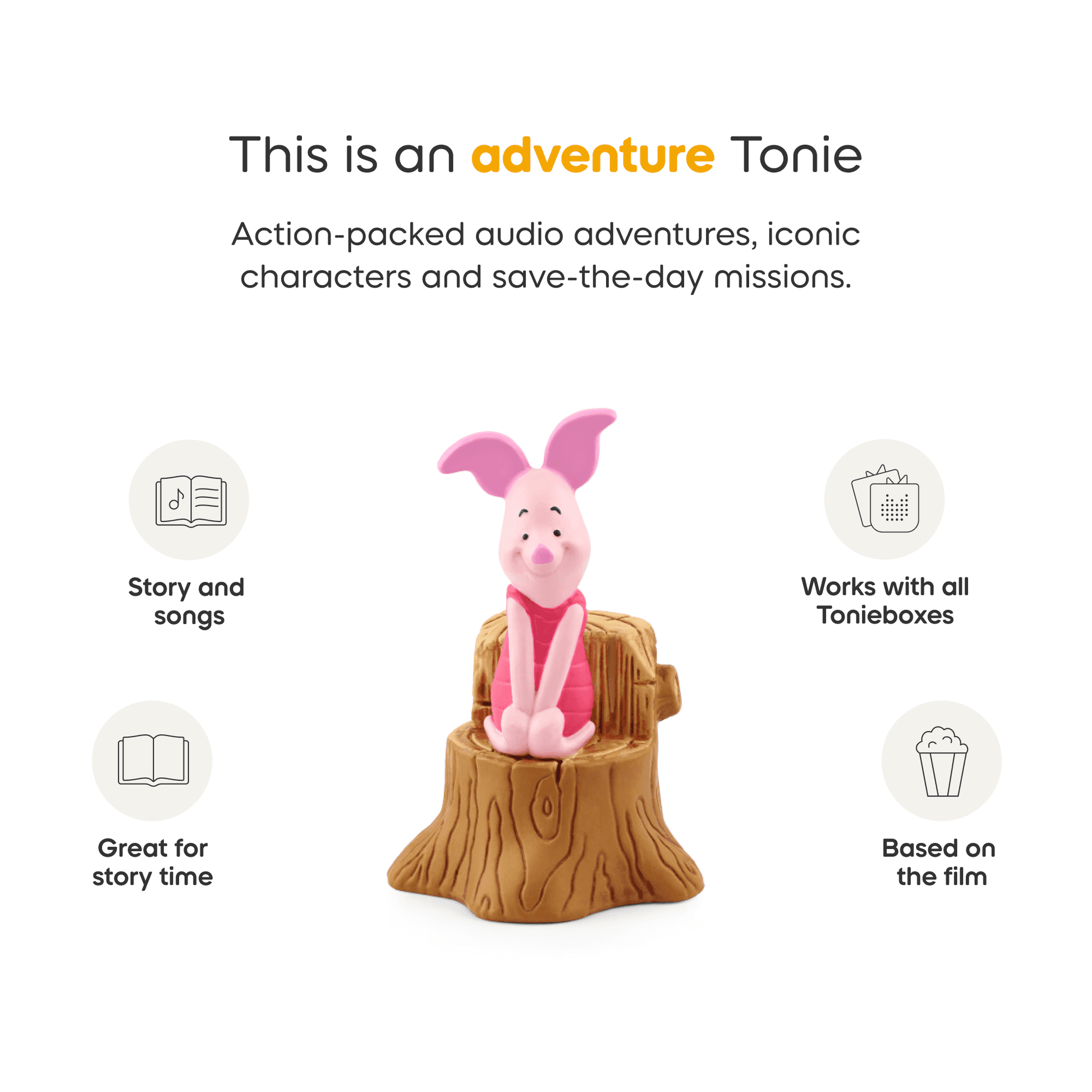 Tonies: Disney Winnie the Pooh: Piglet - Beanie Games