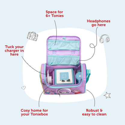 Tonies Listen & Play Bag - Peppa Pig - Beanie Games
