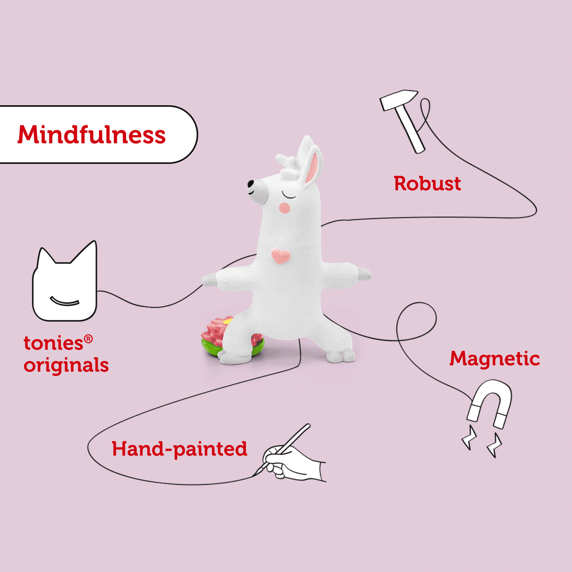 Tonies: Mindfulness Yoga with Sara the Llama - Beanie Games
