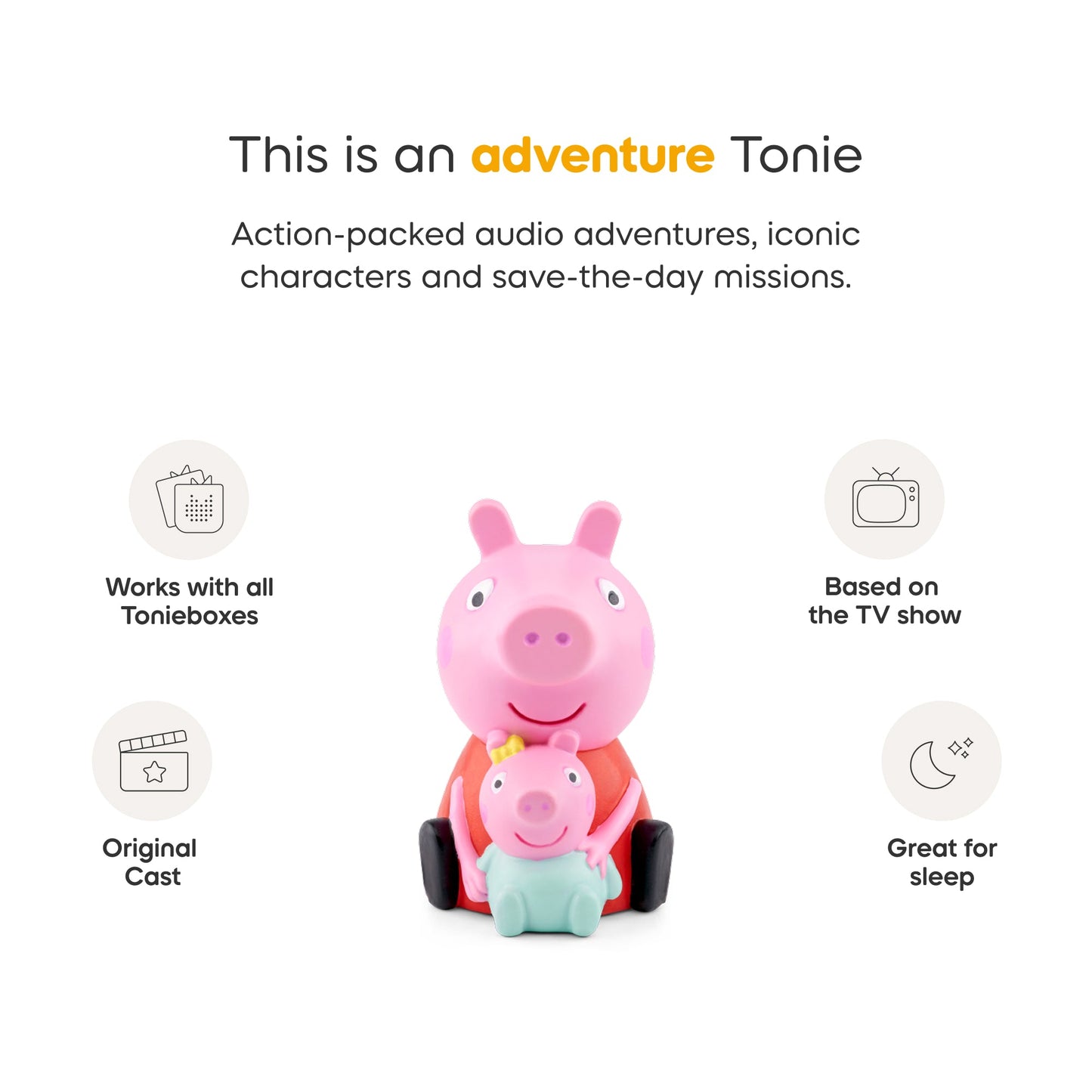 Tonies: Peppa Pig: The New Baby - Beanie Games