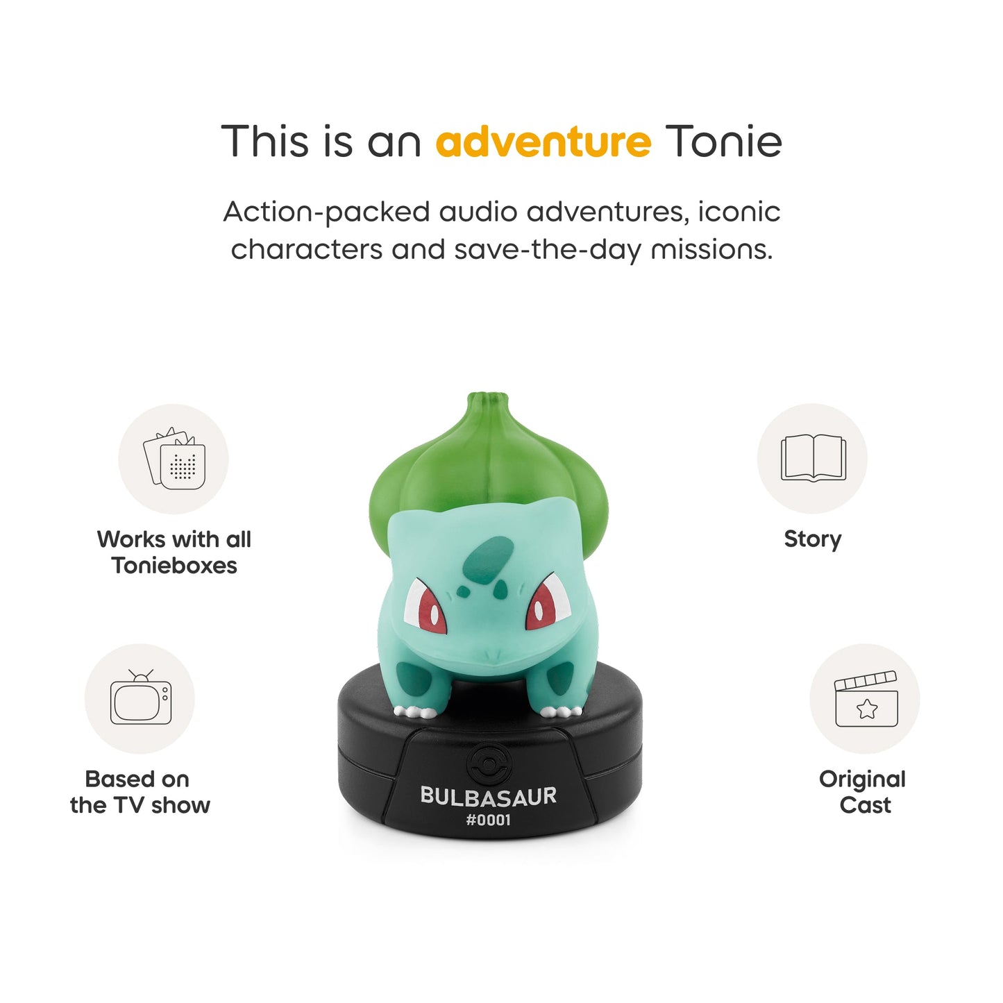 Tonies: Pokémon - Bulbasaur (UK) - Beanie Games