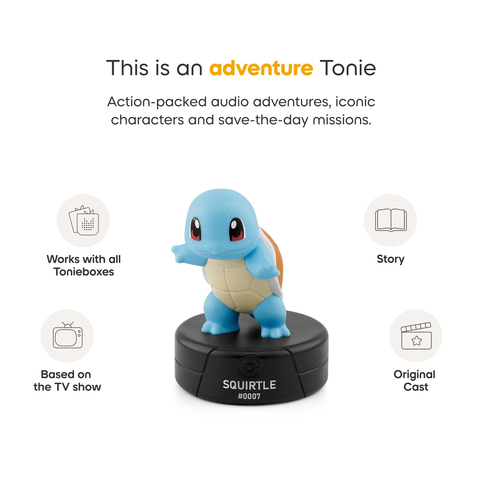 Tonies: Pokémon - Squirtle (UK) - Beanie Games