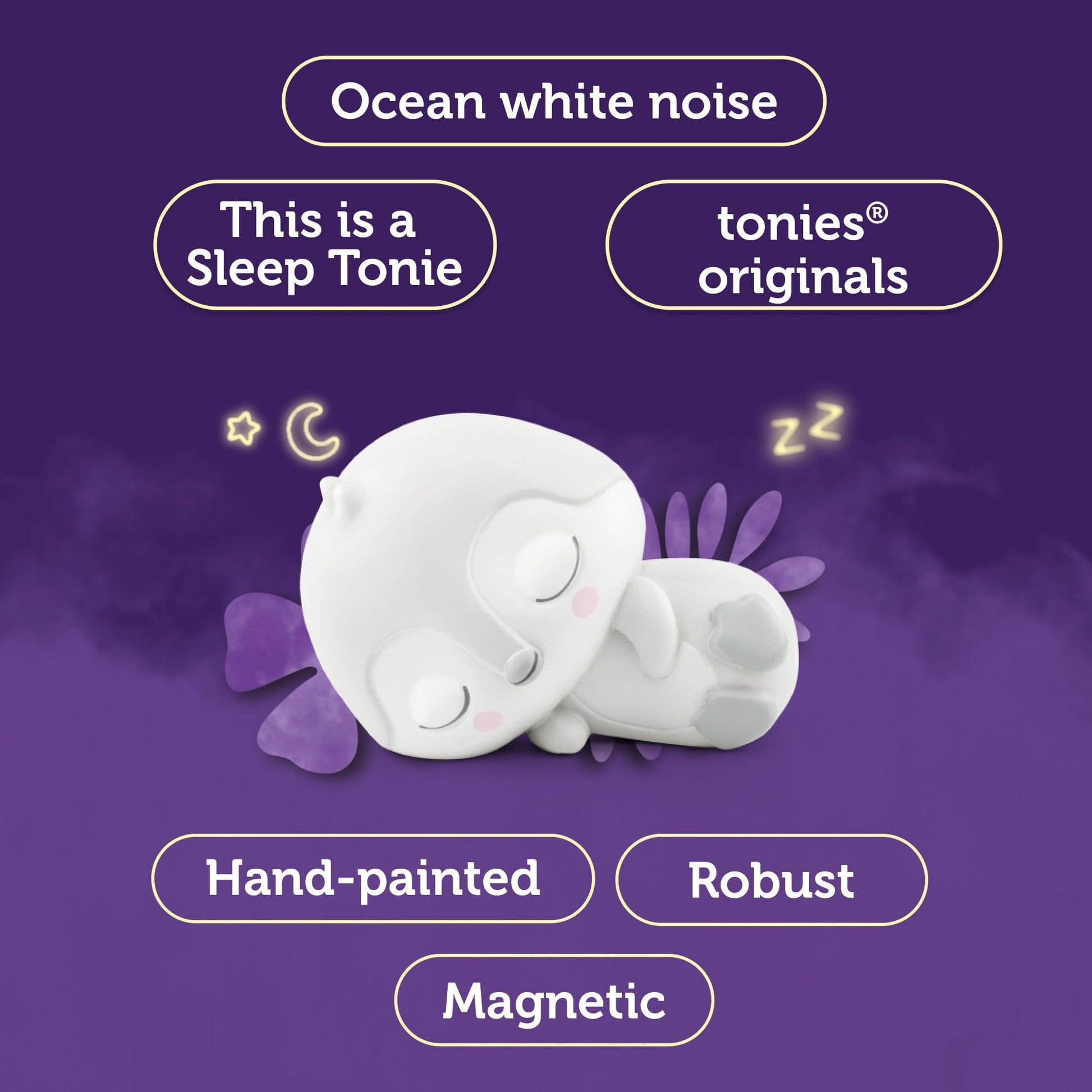 Tonies: Sleepy Penguin White Noise from the Ocean - Beanie Games