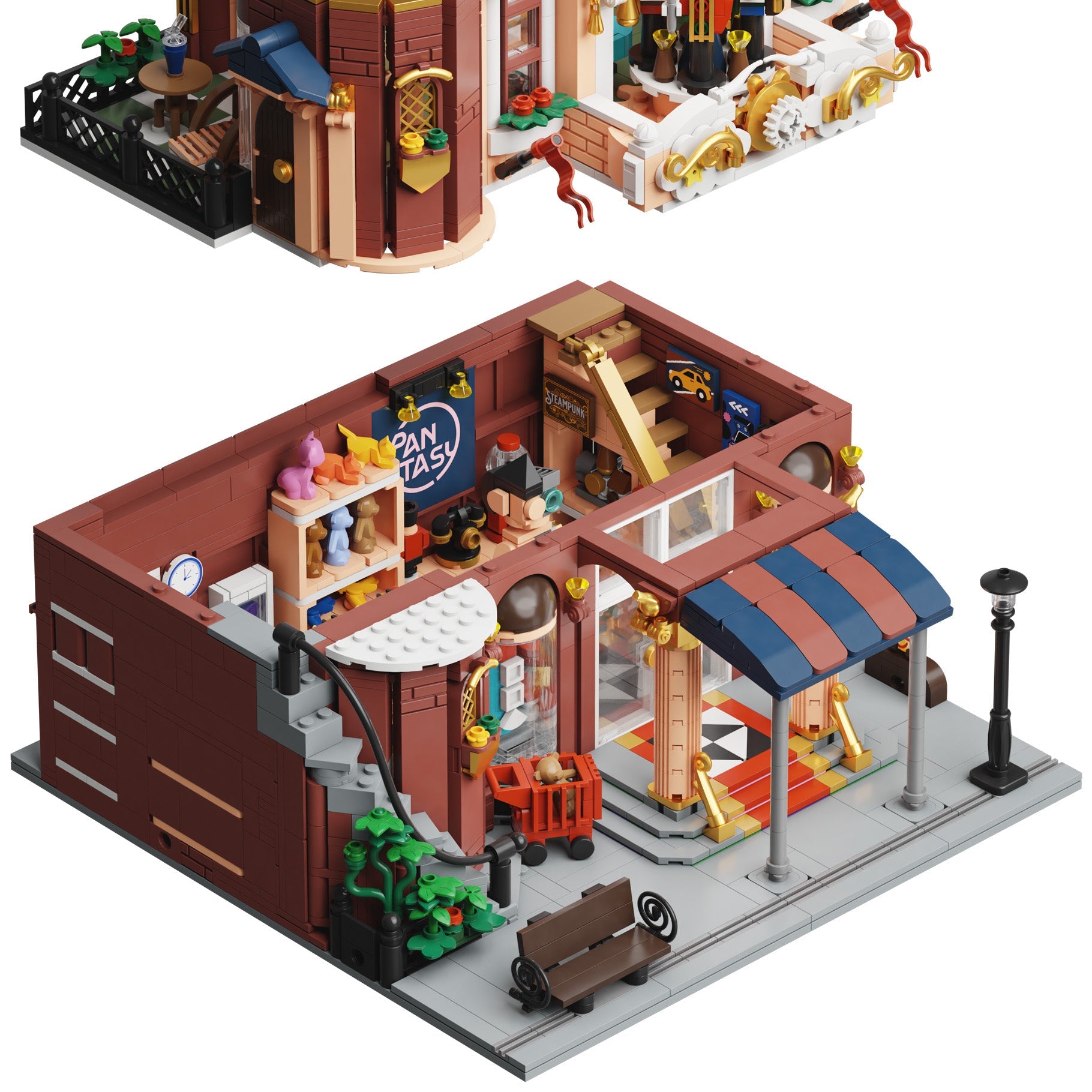Toy Store Building - 2978 pcs - Beanie Games