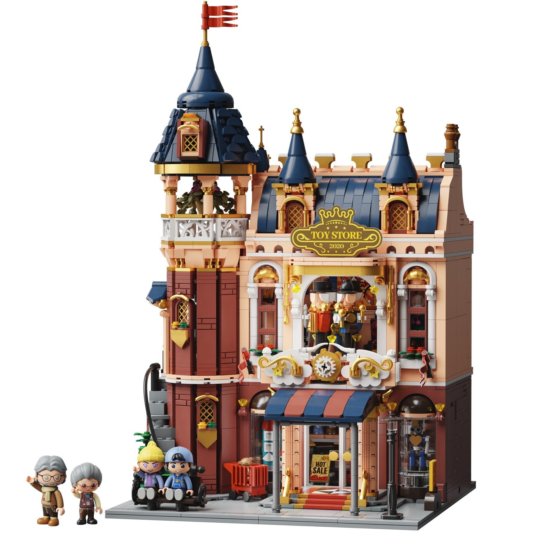 Toy Store Building - 2978 pcs - Beanie Games