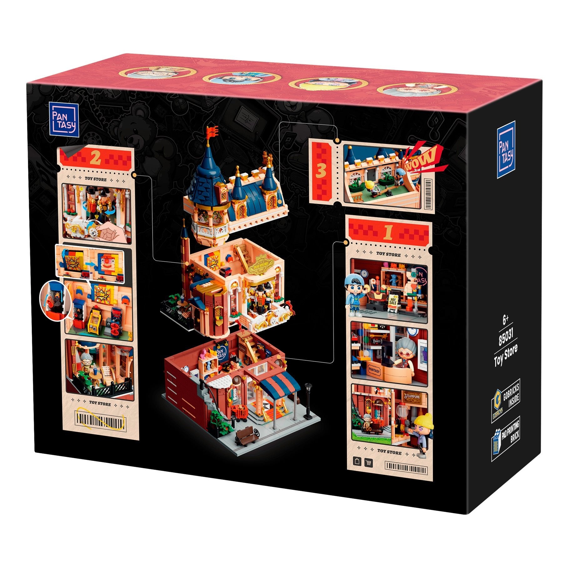 Toy Store Building - 2978 pcs - Beanie Games