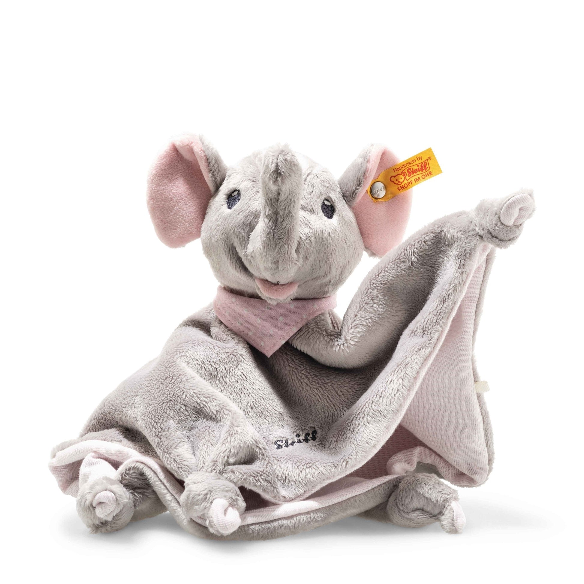 Trampili Elephant Comforter (Grey & Pink) - Beanie Games