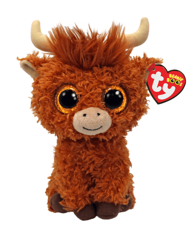 Ty Beanie Boo - Alfie Highland Cow - Beanie Games