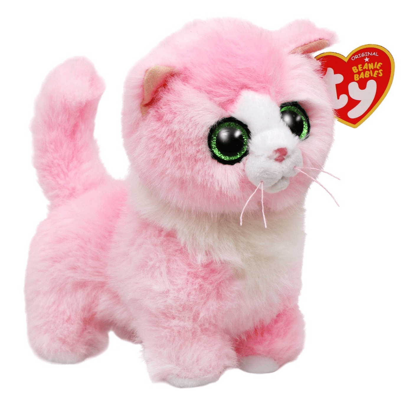 Ty Beanie Boo - Lady Cat (pink) - Beanie Games
