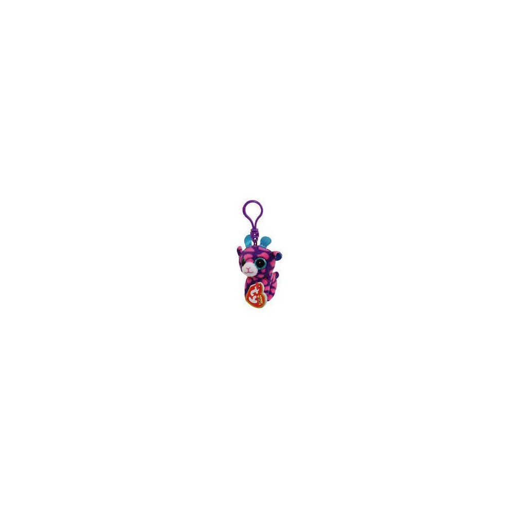 Ty Beanie Keyring - Sky High Giraffe - Beanie Games