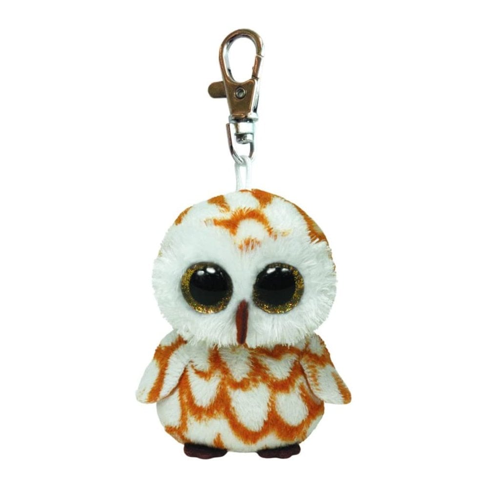 Ty Beanie Keyring - Swoops Owl - Beanie Games