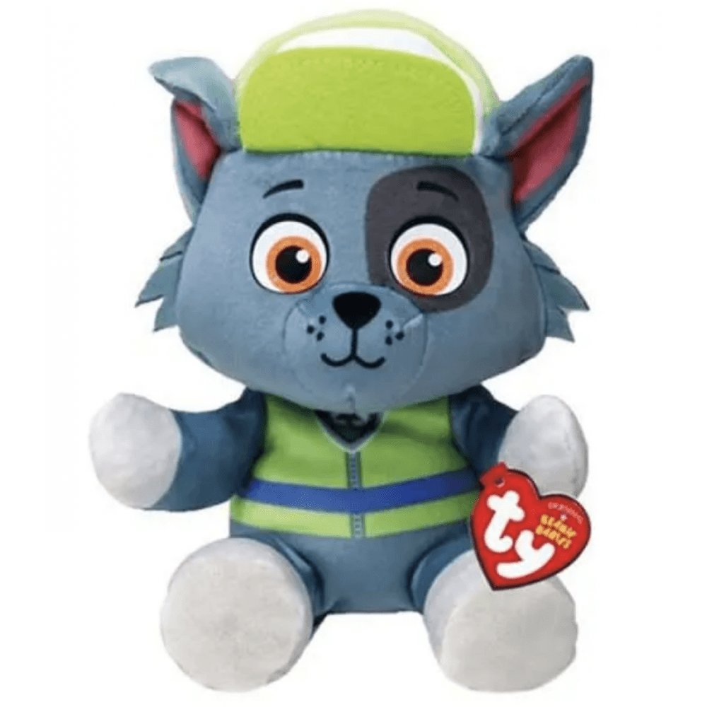 Ty Beanie Paw Patrol Rocky (Reg) - Beanie Games