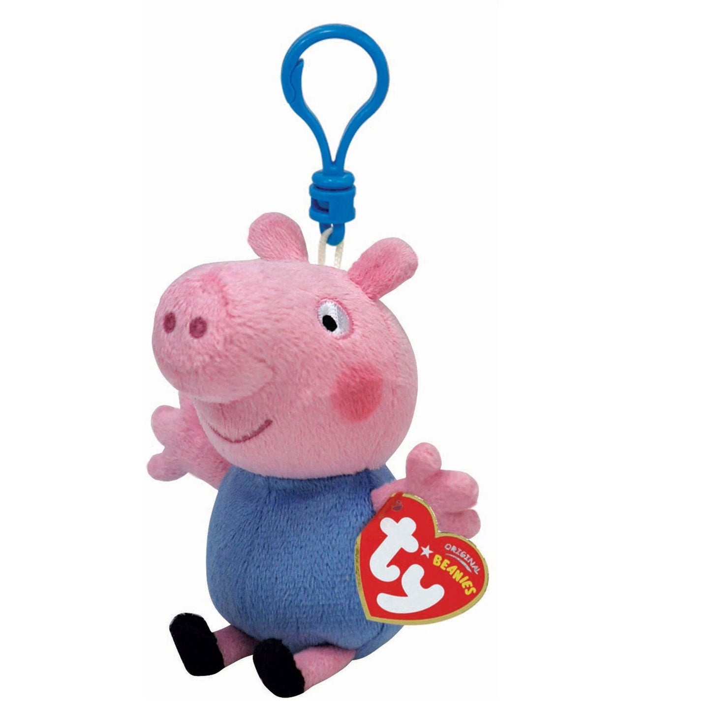 Ty Peppa Pig - George Keyring - Beanie Games