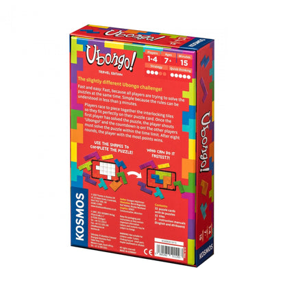 Ubongo: The Brain Game to Go! - Beanie Games