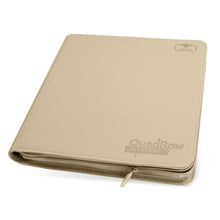 UG 12 Pocket Quadrow Zipfolio Sand - Beanie Games