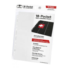 UG 18 Pocket Pages Side - Loading White (10) - Beanie Games