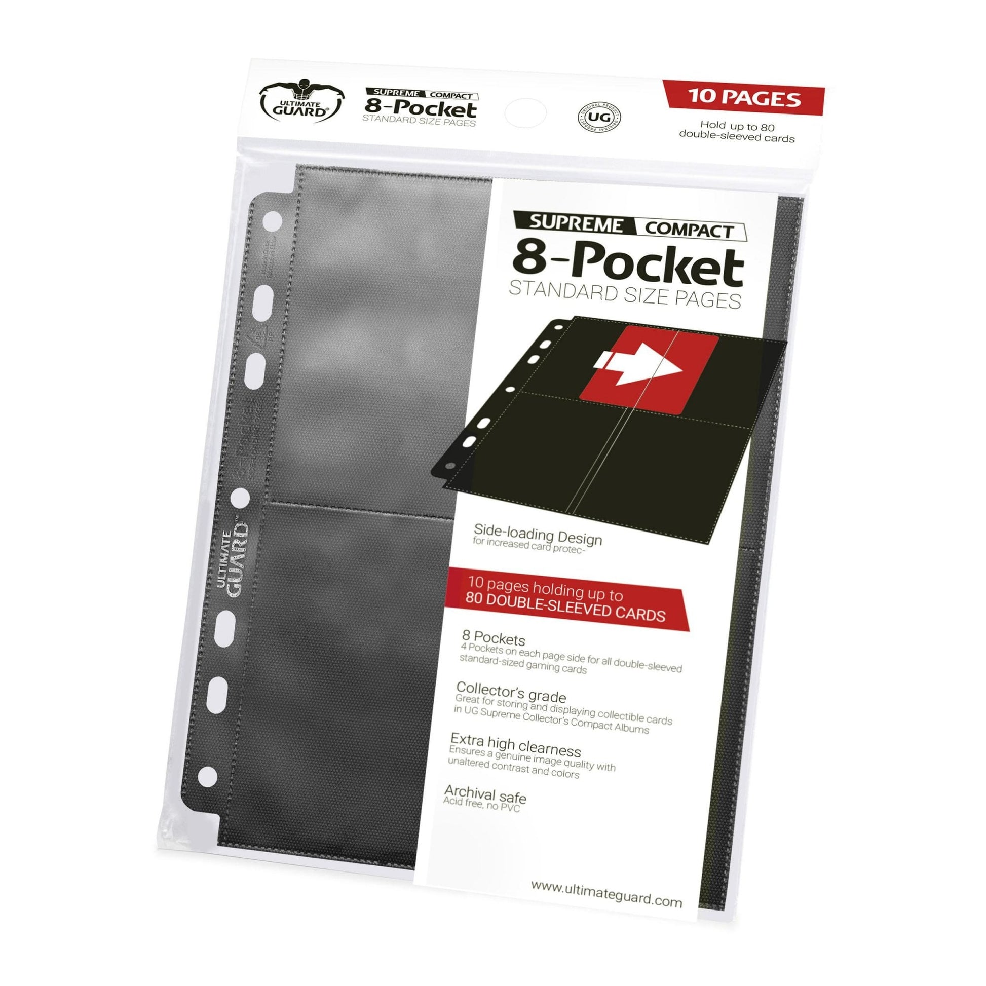 UG 8 - Pocket Compact Pages Side - Loading Black (10) - Beanie Games