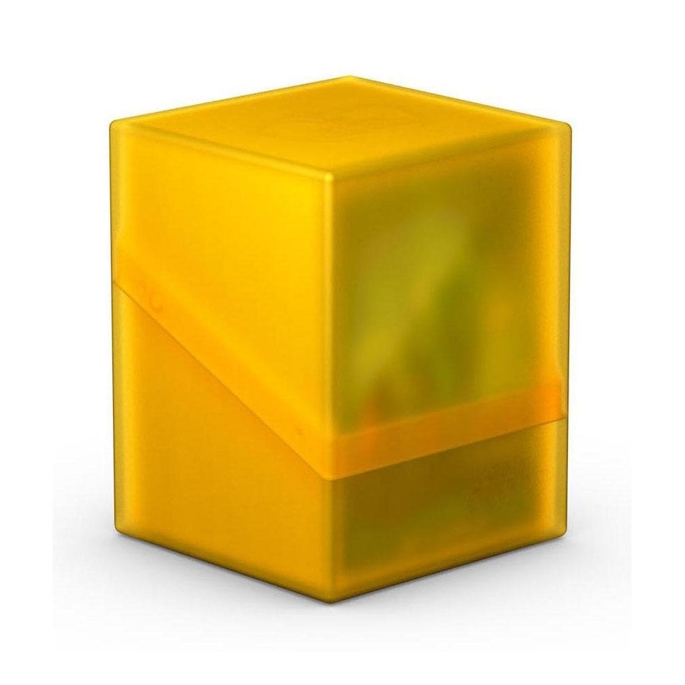 UG Amber Boulder Deck Case 100+ - Beanie Games