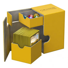 UG Flip N Tray Deck Case 100+ XenoSkin Amber - Beanie Games