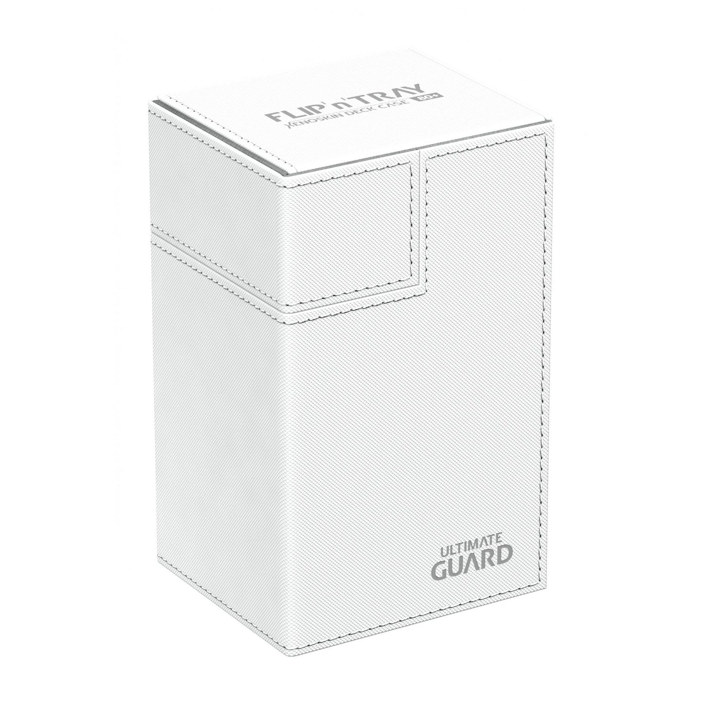 UG Flip N Tray Deck Case 80+ XenoSkin White - Beanie Games