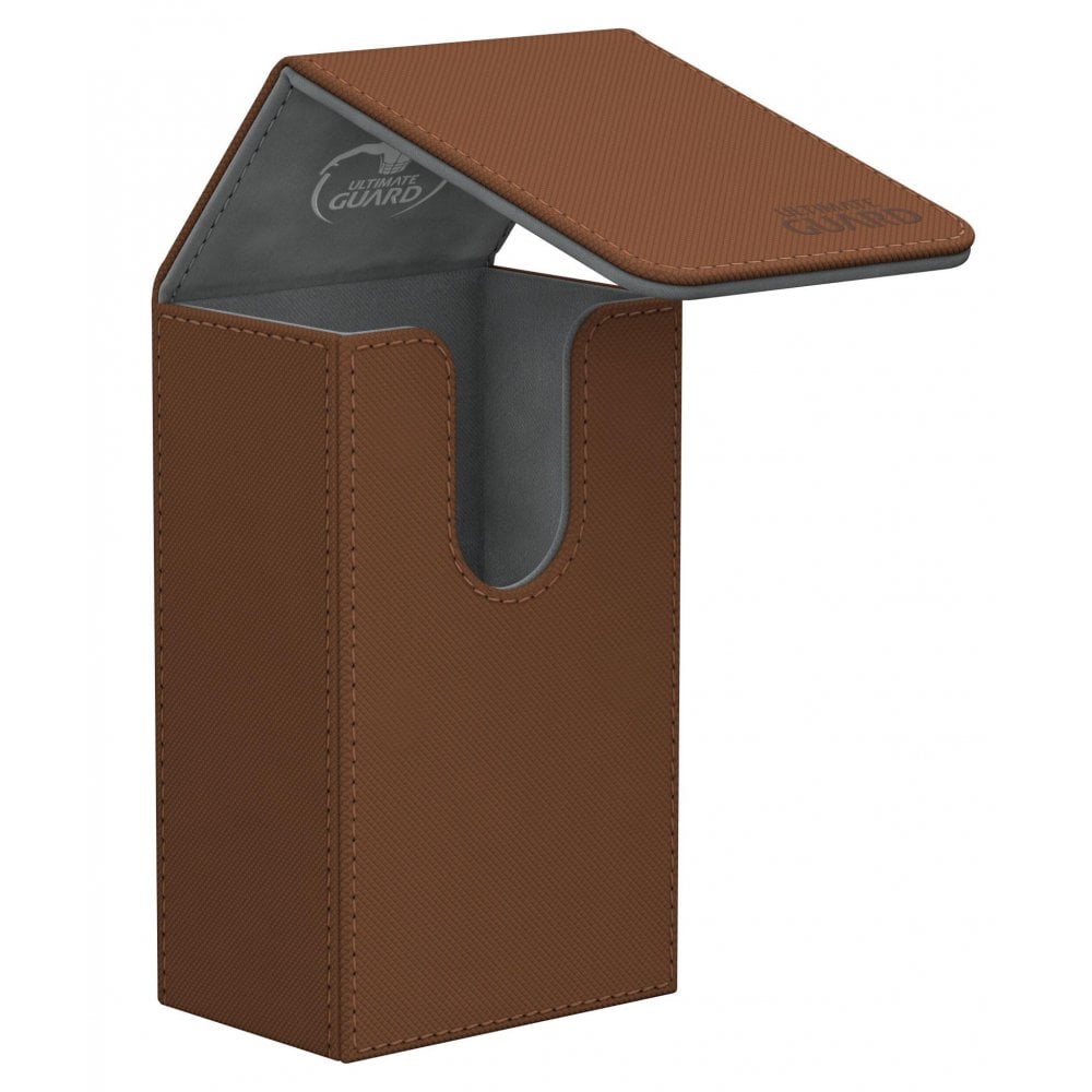 UG French Tarot Flip Deck Case 80+ XenoSkin Brown - Beanie Games
