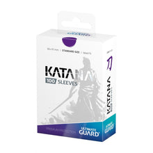 UG Katana Sleeves Standard Purple (100) - Beanie Games