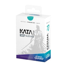 UG Katana Sleeves Standard Turquoise (100) - Beanie Games