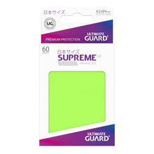 UG Light Green Small Supreme UX Sleeves (60) - Beanie Games
