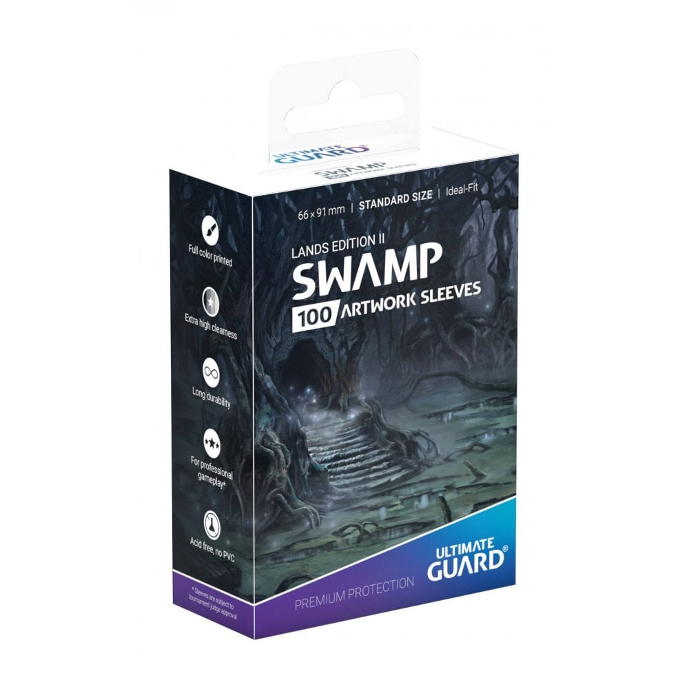 UG MTG Standard Lands Edition II Swamp Sleeves (100) - Beanie Games