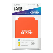 UG Orange Card Dividers (10) - Beanie Games
