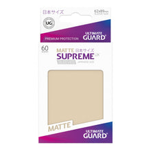 UG Sand Matte Small Supreme UX Sleeves (60) - Beanie Games