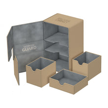UG Twin Flip N Tray 160+ Deck Case XenoSkin Sand - Beanie Games