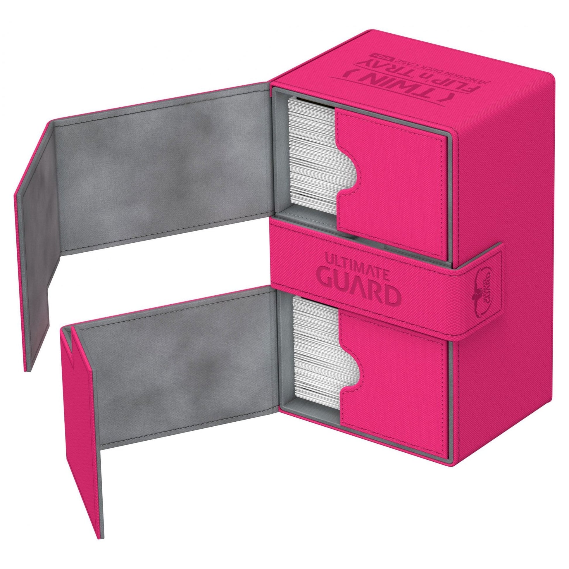 UG Twin Flip N Tray XenoSkin 160+ Pink - Beanie Games