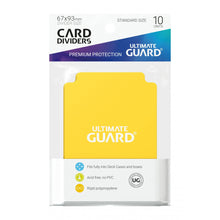 UG Yellow Card Dividers (10) - Beanie Games