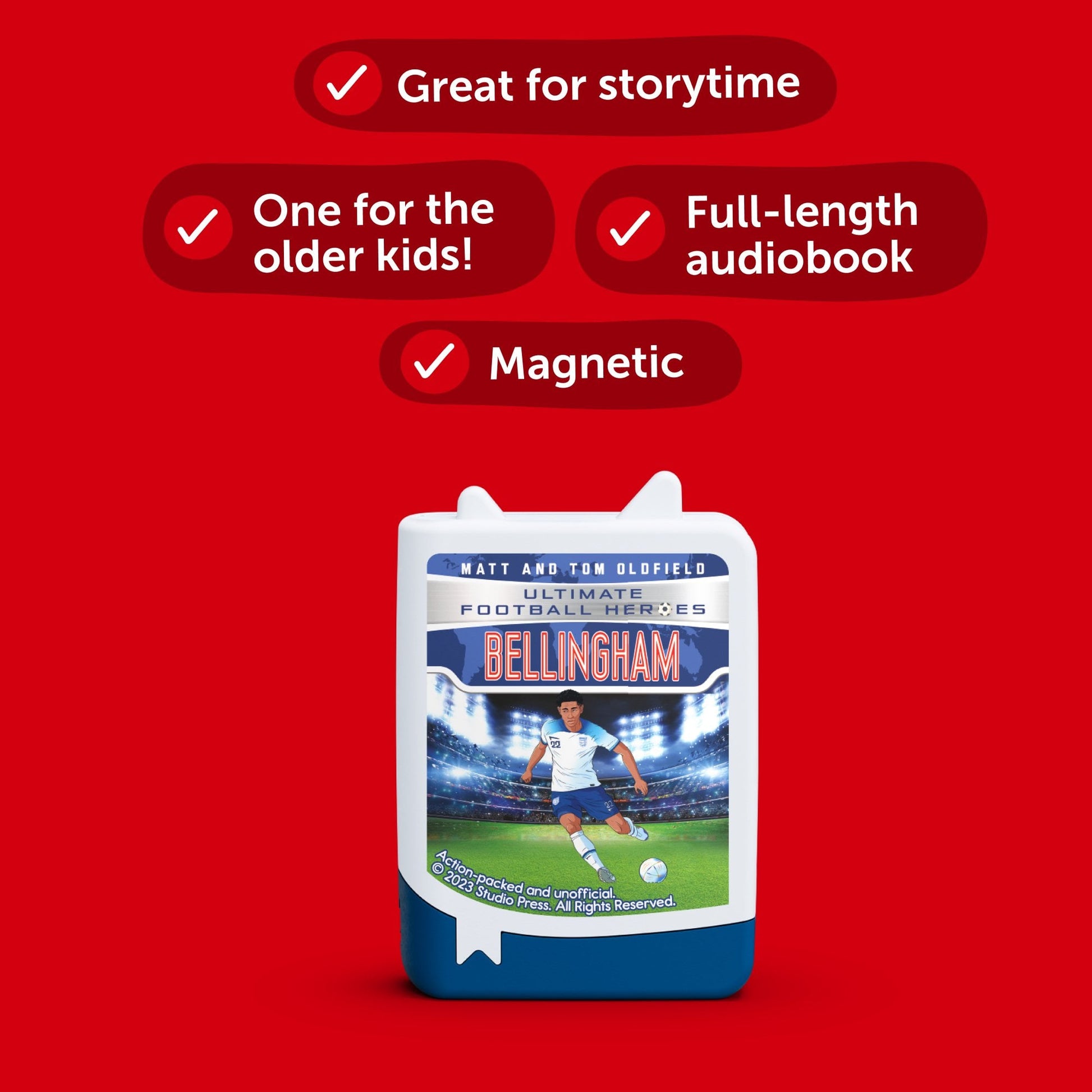 Ultimate Football Heroes: Bellingham (Book Pocket Tonie) - Beanie Games