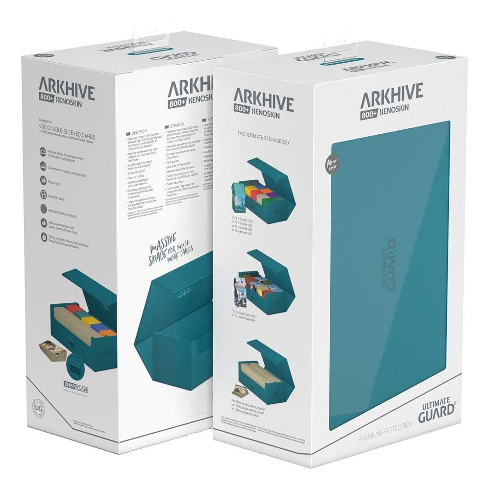 Ultimate Guard Arkhive 800+ XenoSkin Monocolor Petrol - Beanie Games