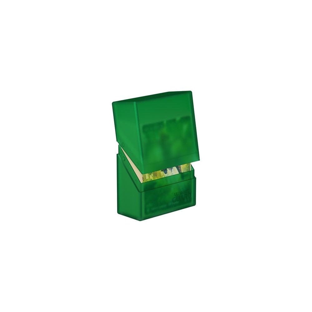 Ultimate Guard Boulder Deck Case 40+ Standard Size Emerald - Beanie Games