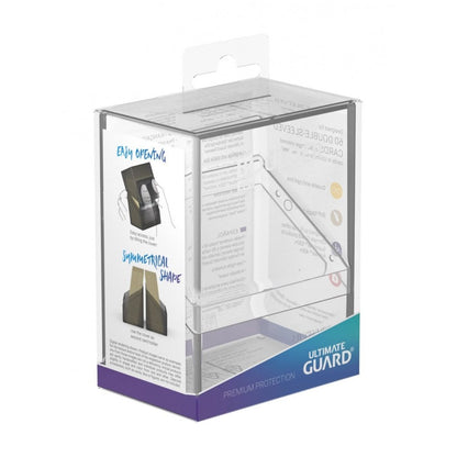 Ultimate Guard Boulder Deck Case Standard Size Clear 60+ - Beanie Games