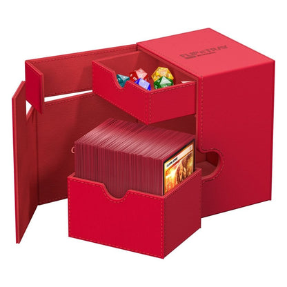 Ultimate Guard Flip n Tray 133+ XenoSkin Red - Beanie Games