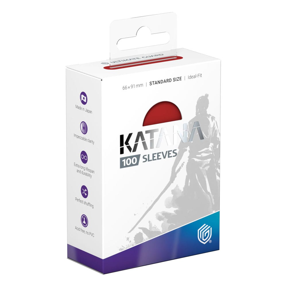 Ultimate Guard Katana Sleeves Standard Size (100) - Rising Sun - Beanie Games