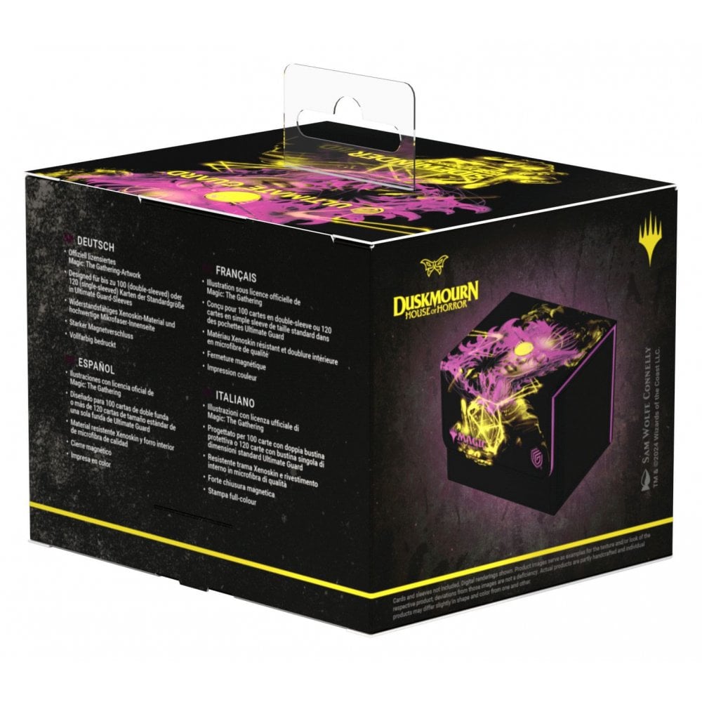 Ultimate Guard Sidewinder 100+ Xenoskin Magic: The Gathering "Duskmourn: House of Horror" - Zimone, All - Questioning - Beanie Games