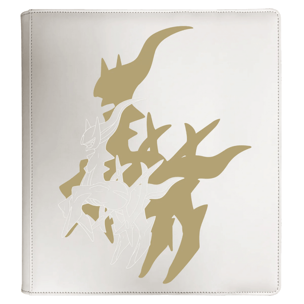 Ultra Pro - 12 Pocket Zippered Pro Binder - Pokemon Elite Series - Arceus - Beanie Games