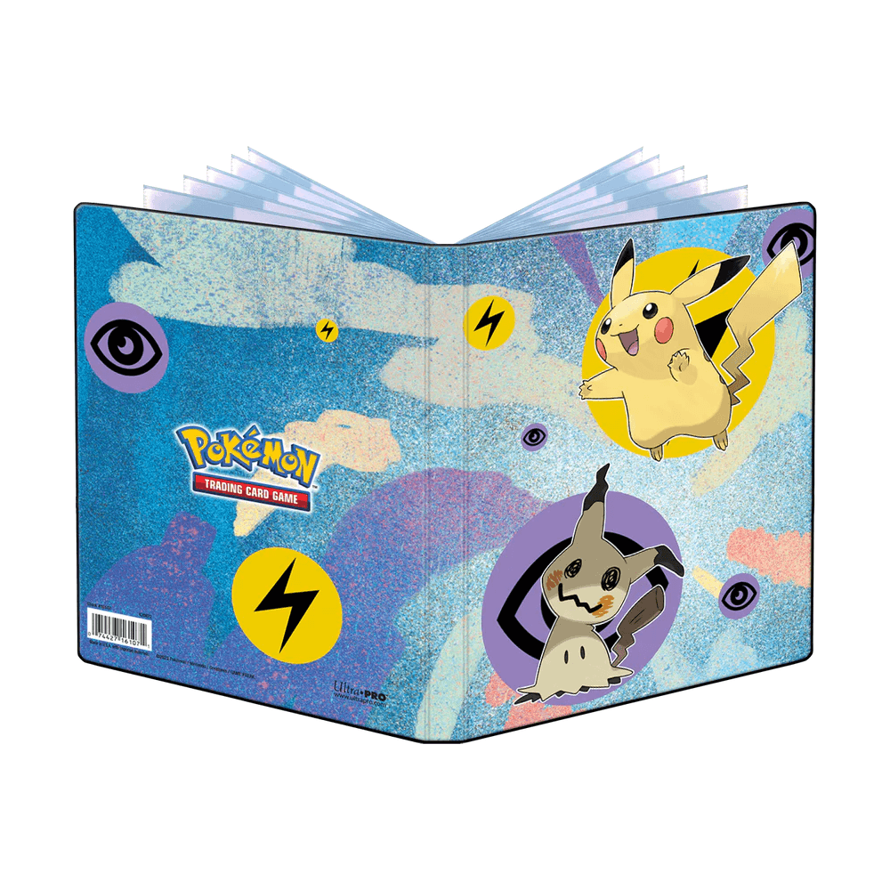 Ultra Pro - 4 Pocket Portfolio - Pokemon Pikachu and Mimikyu - Beanie Games