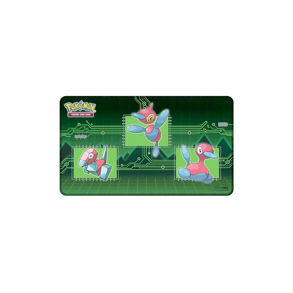 Ultra Pro - Black Stitched Playmat - Porygon Evolutions - Beanie Games