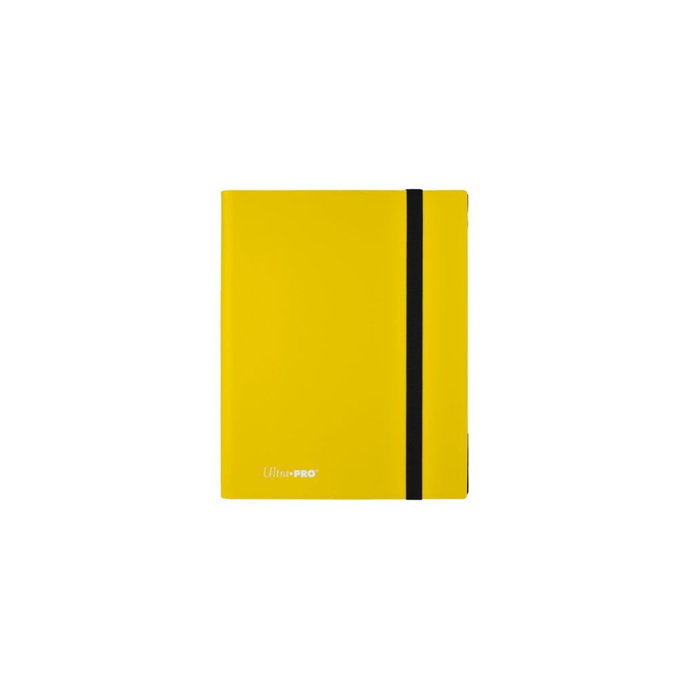 Ultra Pro - Eclipse 9 Pocket Pro Binder - Lemon Yellow - Beanie Games